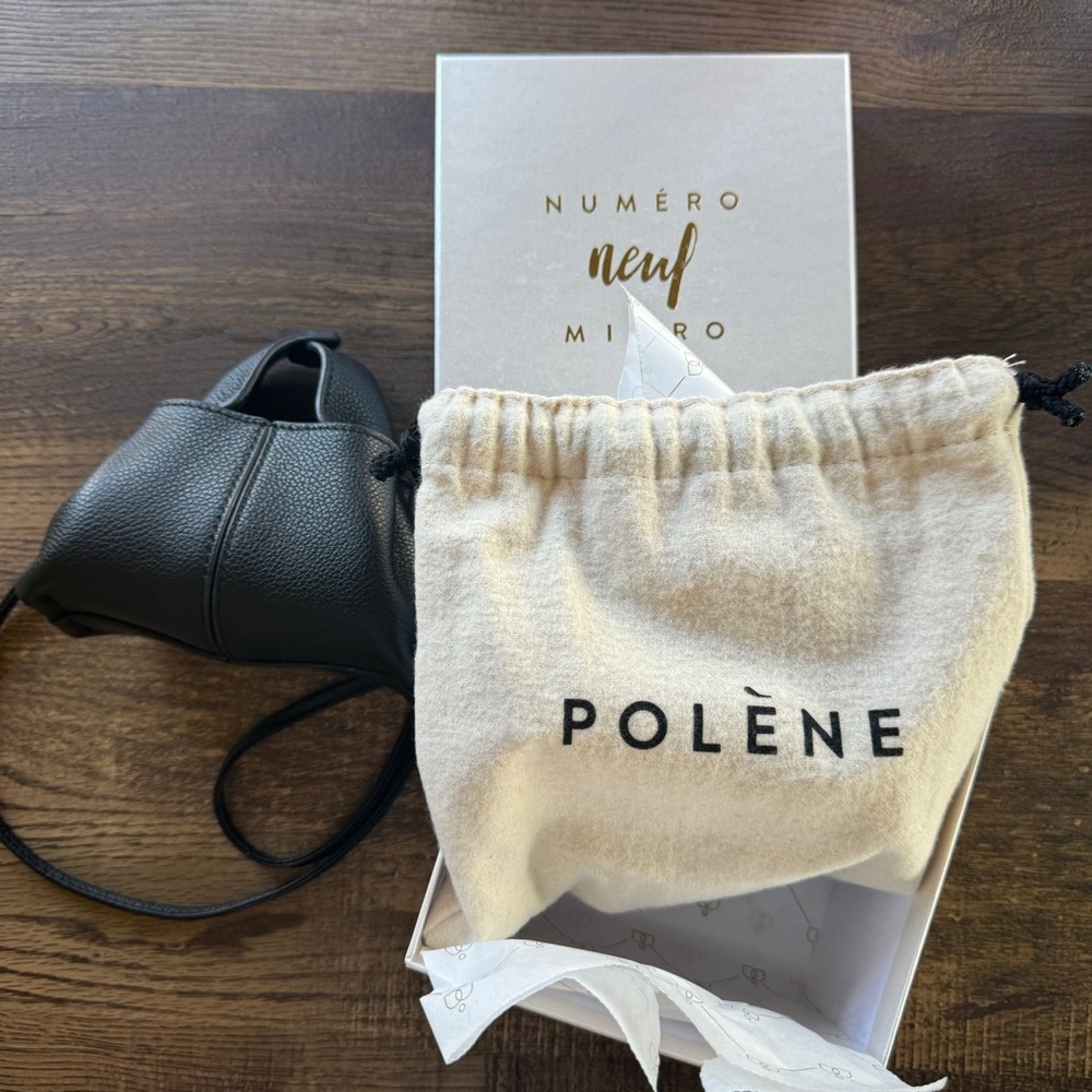 RARE Polene Micro Neuf - Black